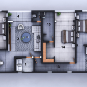 3 Bedroom Pent Apartment